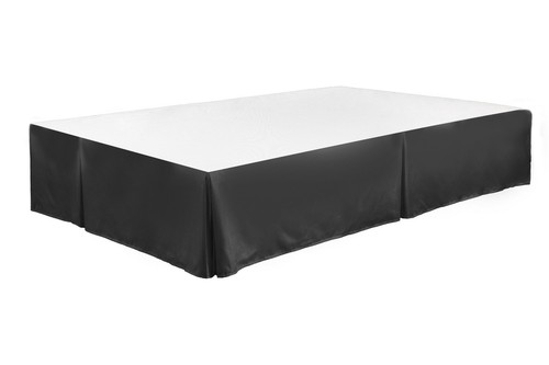 Gonna letto arredata legacy arricciata 100% microfibra spazzolata con goccia 14 - Foto 2 di 20
