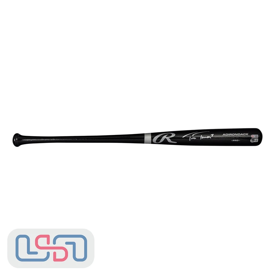 Trea Turner Phillies Signed Full Signature Black Rawlings Bat USA SM BAS #2 - Image 2 of 4