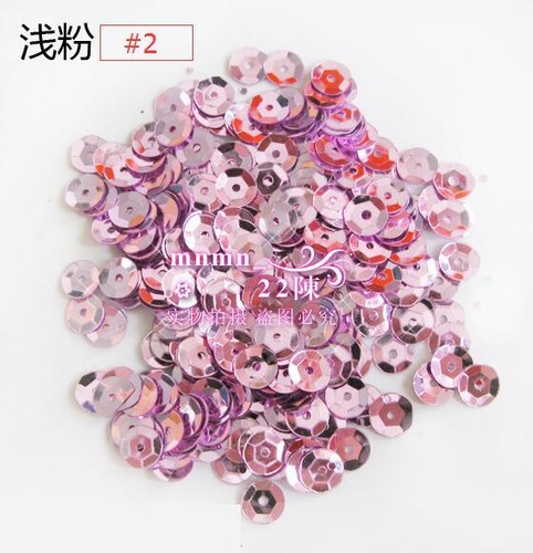 HOT DIY 1400 pcs Oval Round Cup Sequins Paillettes Loose AB 6mm Wedding Craft - Picture 14 of 28