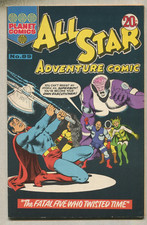 Cover of All Star Adventure Comic #89