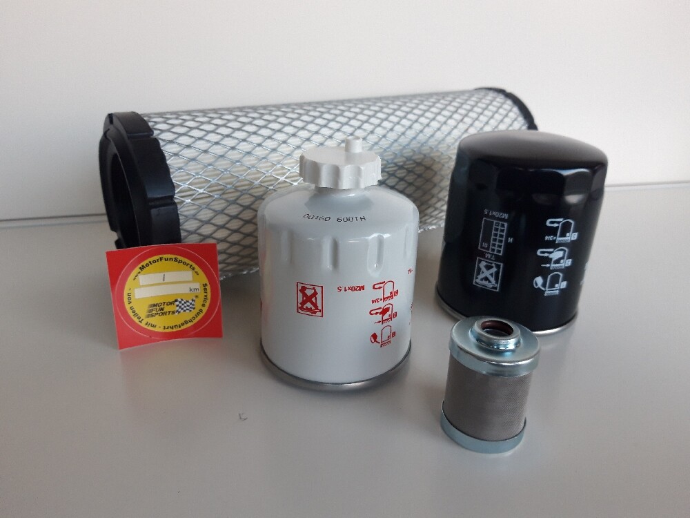Filter Set (Small) Wacker Neuson EZ 36 with Engine 3TNV88 from Year 2018