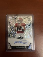 2020 Leaf Flash Silver Tua Tagovailoa Auto Action Rookie Card RC Miami Dolphins