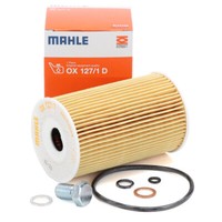 Mahle OX127/1D ÖLfilter + Schraube FüR BMW E30 E36 E46 E34 Z3 M40 M42 M43 M44