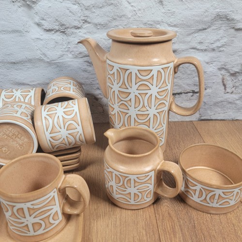 6 Surrey Ceramics Cups + Saucers, Sugar Bowl, Milk Jug, coffee Pot - 15 Pieces - Picture 2 of 17