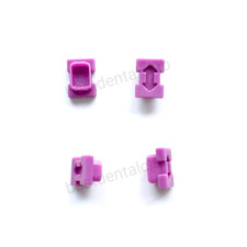 5Pcs Dental Snap Plastic Caps Closed Tray RC Impression Coping  