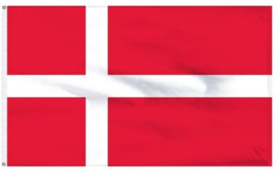 3x5 Denmark Danish European Flag 3'x5' Banner Grommets fade resistant outdoor