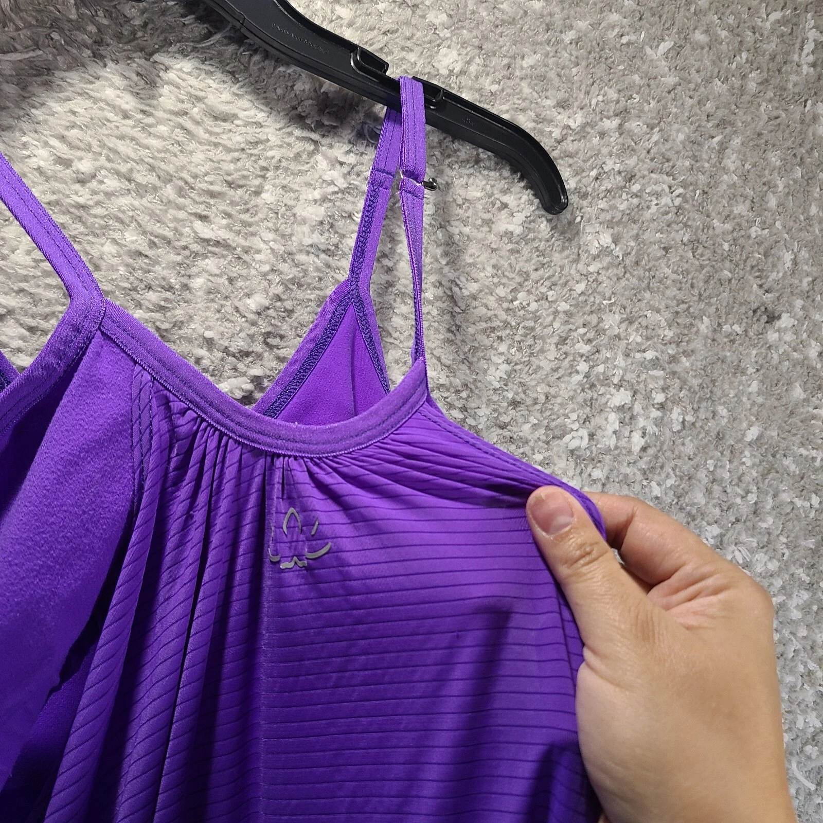 beyond-yoga strappy athletic nylon tank-top