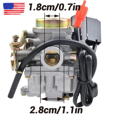 WOOSTAR 18mm PD18 Carburetor Replacement for 4 Stroke GY6 WOOSTAR 18mm PD18 Carburetor Replacement for 4 Stroke GY6