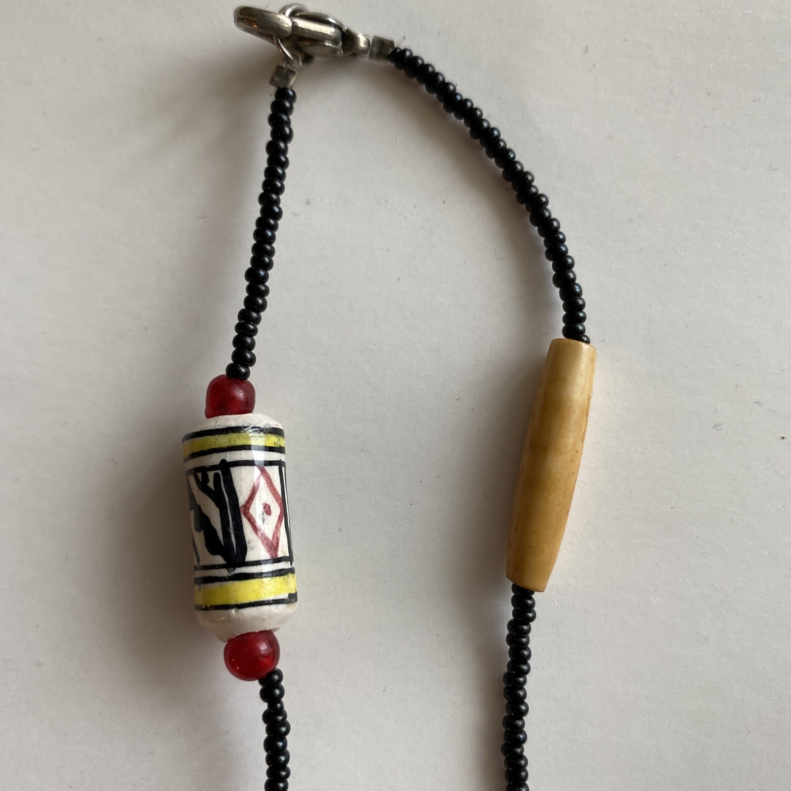 BOHO Style Multi Shape Necklace. Multicolor. 15”C… - image 2