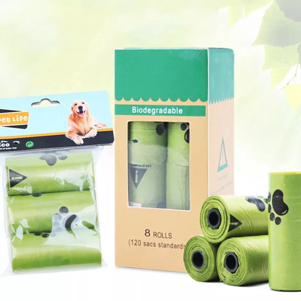 Disposable dog top poop bags