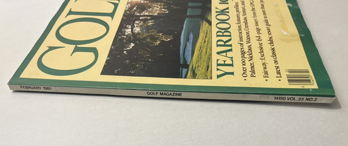 GOLF MAGAZINE FEBRUARY 1981 14150 VOL. 23 No. 2 YEARBOOK 1981 - Picture 5 of 20