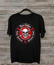 NEW Rose Tattoo BAnd Logo Gift Family Black All Size Shirt AH1860