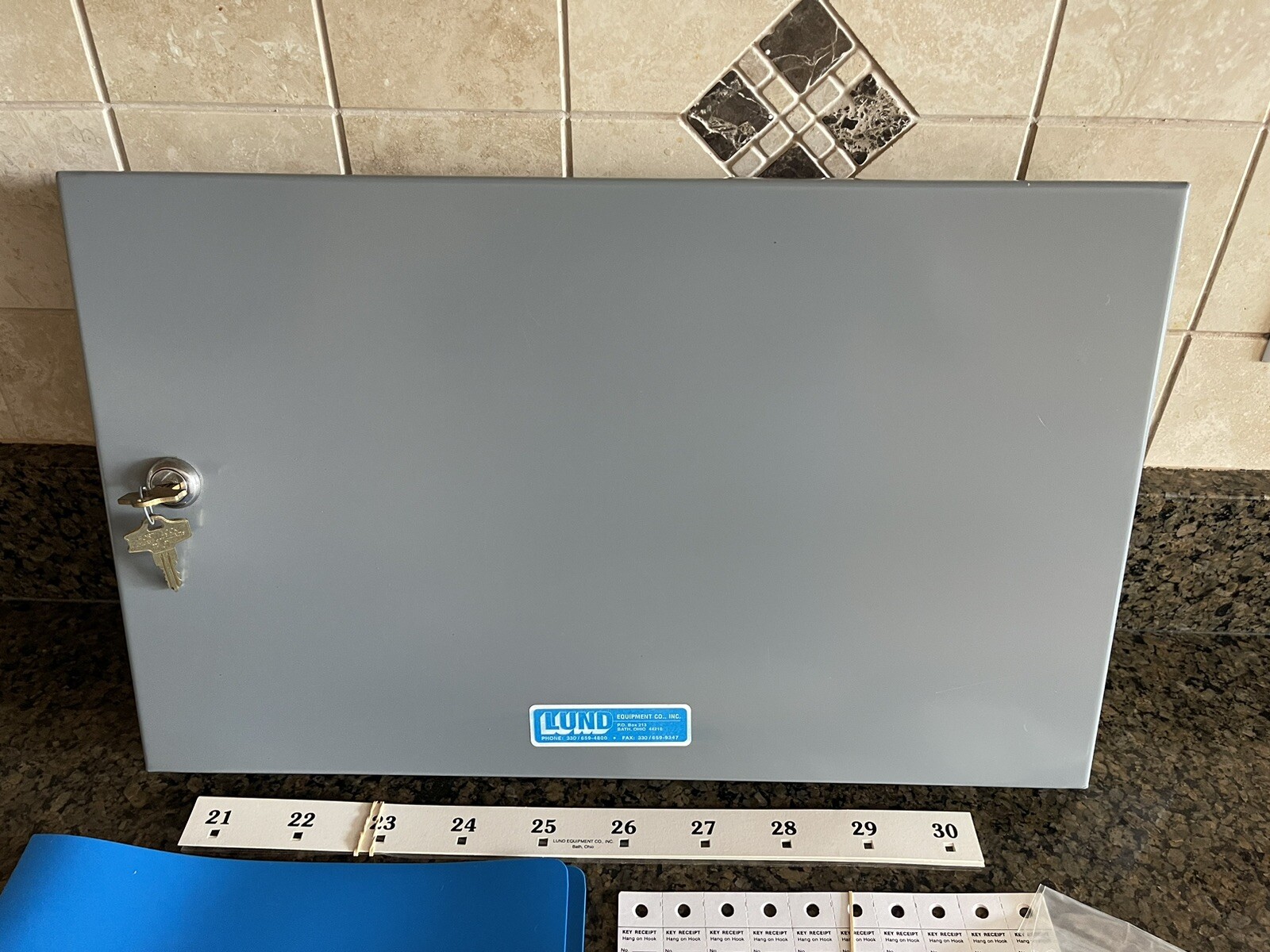 Lund Key Equipment 511B Deluxe Wall Key Brand New and Never