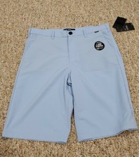HURLEY BOYS SHORTS H2ODRI PSYCHIC BLUE 981307-C60 SIZE 16 GOLF CASUAL SHORTS NWT