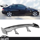 Universal Rear Trunk Spoiler Wing 57 Inch Gloss Black GT Style JDM Adjustable