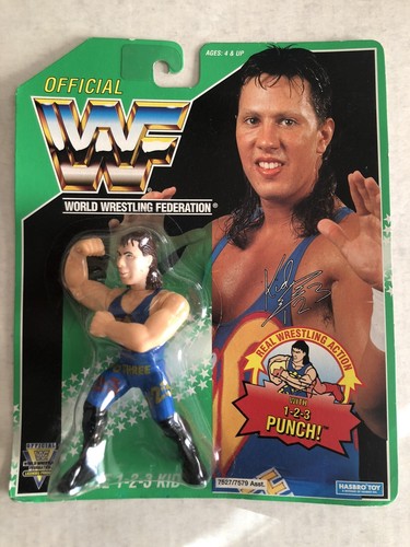 123 Kid WWF-WWE Hasbro Action Figure, 1994 Series ...