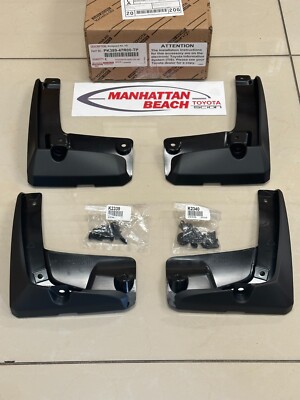 2023-2026 Prius Mudguard Mud Flaps Front & Rear Genuine Toyota