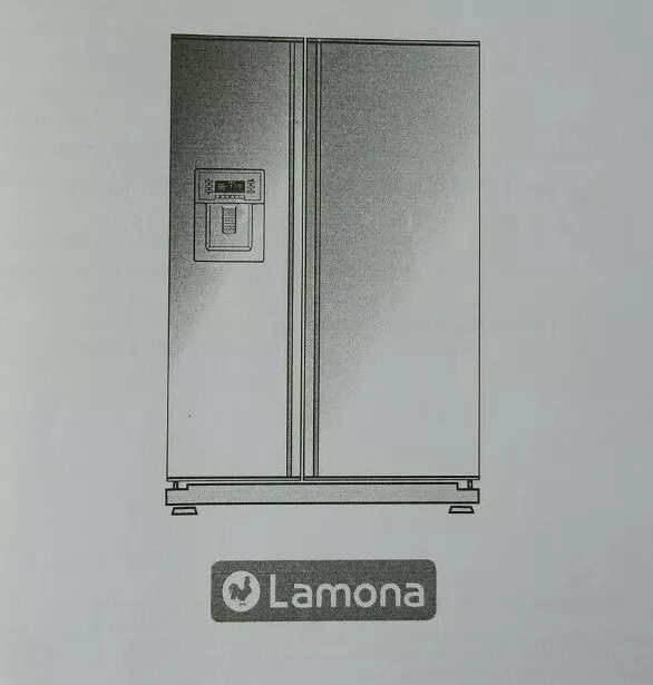 Lamona american fridge freezer deals