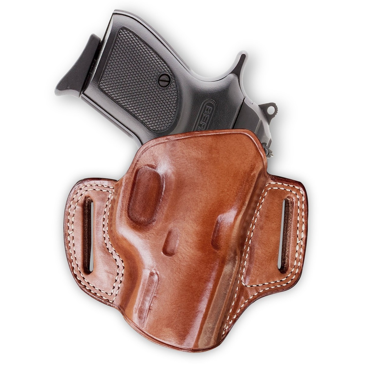 米国製 ポインター ツナギ C40 L32 Leather OWB Pancake Holster Custom Fit, Bersa Thunder 380 3.5
