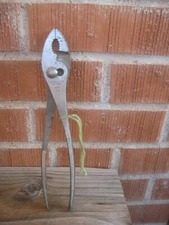 1960s Vintage 10" Length ** LECTROLITE *** XL Slip Joint Pliers No. 210 USA