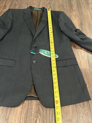 Bianco Brioni テーラードジャケット　HIGH TWIST イタリア Bianco Brioni Firenze Mens High Twist 2 Button Blazer Modern Fit