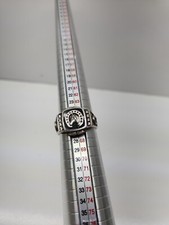 Mens Sliver .925 Horse Ring Size 11.5  