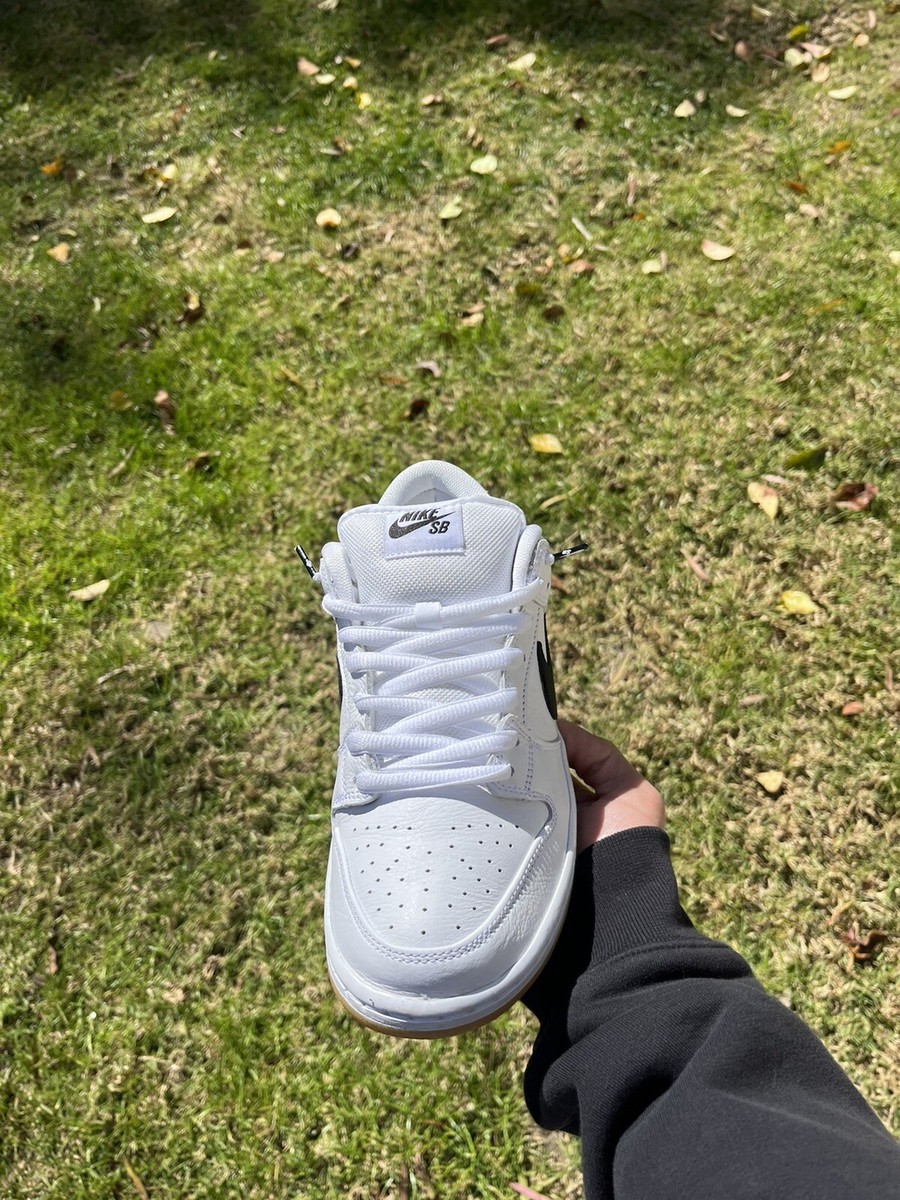 Nike SB Dunk Low Pro White/Black | eBay Nike SB Dunk Low Pro White/Black | eBay