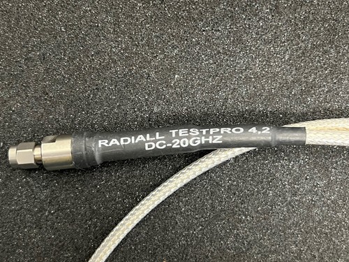 Cavo di prova Radiall TestPro 4.2 CBL0504G-R1 SMA (3.5) a SMA (3.5) da DC a 20GHz - Foto 2 di 2