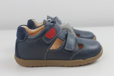 Neue Geox Sandalen Gr. 26 Macchia offene Halbschuhe blau Schuhe für Jungen