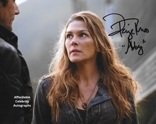 PAIGE TURCO in THE 100 as Abigail Griffin. In Per. COA. 10"x8" #804