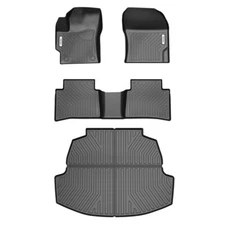OEDRO Floor Mats +Cargo Liner For 2020-2025 Toyota Corolla Sedan TPE All Weather