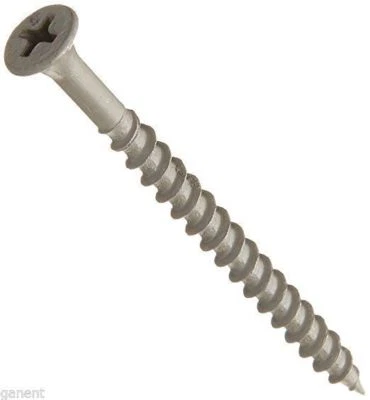 CYW AND OTHER BRANDS Phillips Bugle Head Coarse Thread Exterior wood/Deck Screws - Dacrotized 1" - 6"