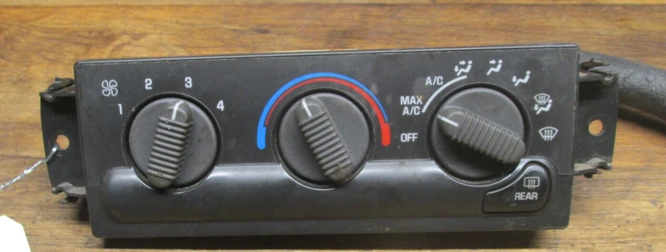 99-00 ENVOY SHORT W.B. 99-05 BLAZER S10/JIMMY S15 TEMPERATURA CONTROLE DE AQUECEDOR A/C - Imagem 3 de 4