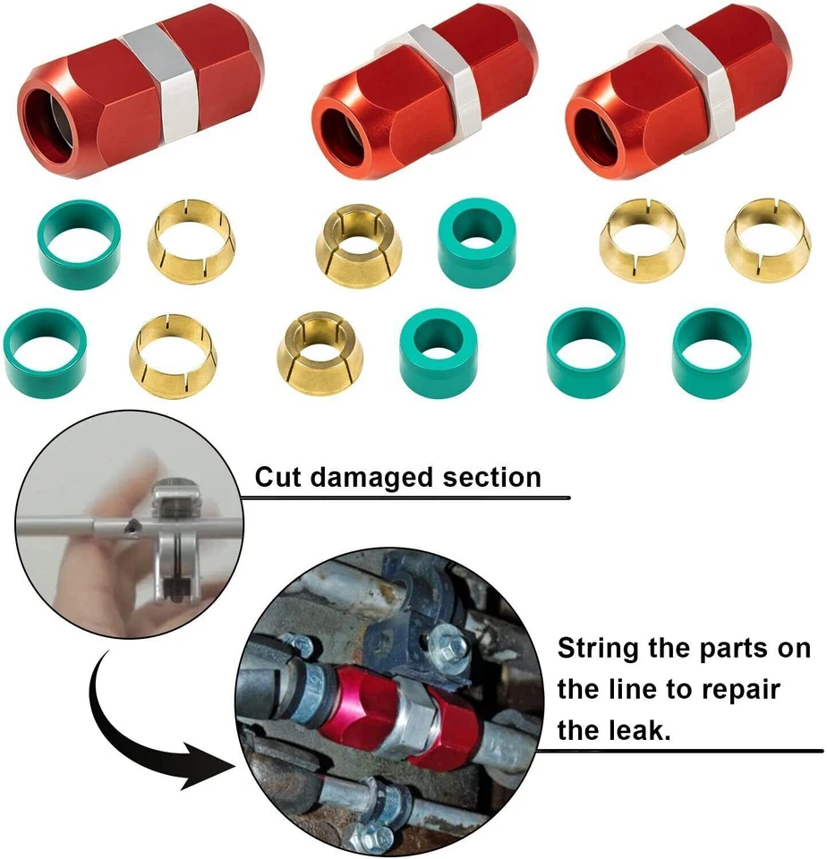 800-640 800-641 800-642 AC Line Splice Connectors Repair Kit 5/8'' 3/8'' 1/2'' - Image 2 of 4