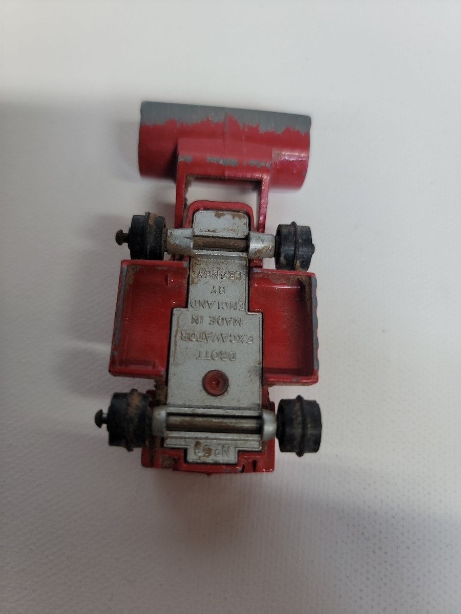 Vintage Matchbox 1962 Lesney No. 58 Drott Excavator - Has No