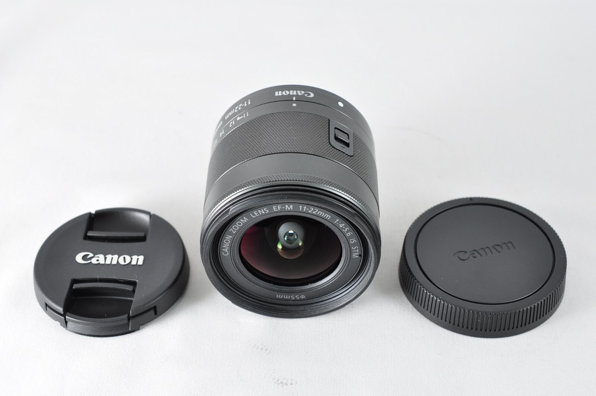 CANON EF-M 11-22mm F/4-5.6 IS STM Wide Angle Zoom Lens From Japan
