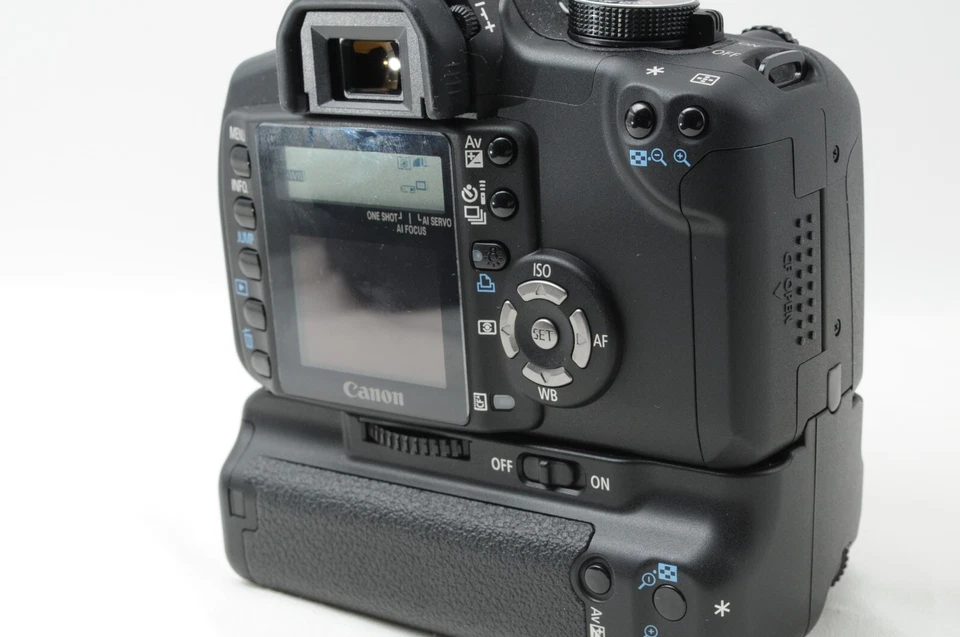 [EXC+5] Canon EOS Kiss Digital N 350D Digital Camera Body + BATTERY GRIP BG-E3 - Image 3 of 4