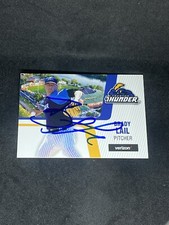 Brady Lail 2016 Choice Trenton Thunder #13 Auto Autographed Signed MILB Card
