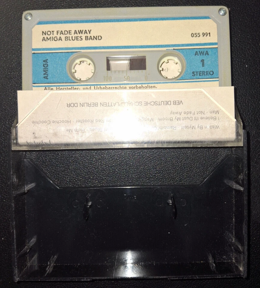 Not Fade Away Amiga Blues Band KASSETTE MC DDR VEB EVP Disco 065 991 GDR Blues 1 - Bild 2 von 4