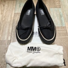 MM6 Maison Margiela Ballet Shoes Slip-on Black Size 37 Women's US6.5 / JP23.5 EX