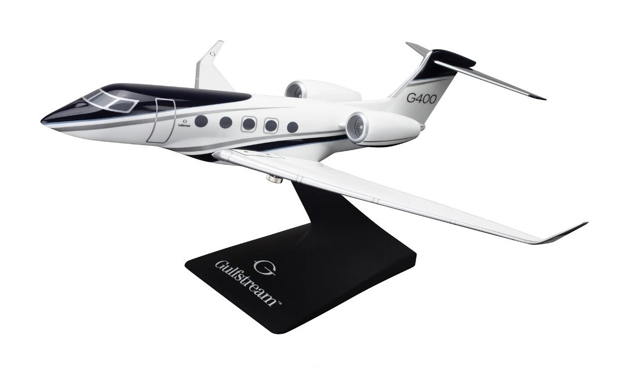 PacMin Gulfstream Aerospace G400 Business Desk Top Display Model 1/48 Airplane