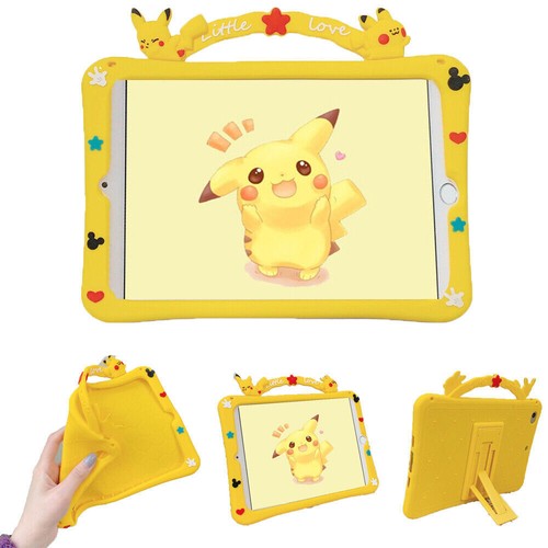 For iPad mini 1 2 3 4 5 6th Gen 2021 Kids Strap Handle Silicone Shockproof Case - Picture 11 of 37