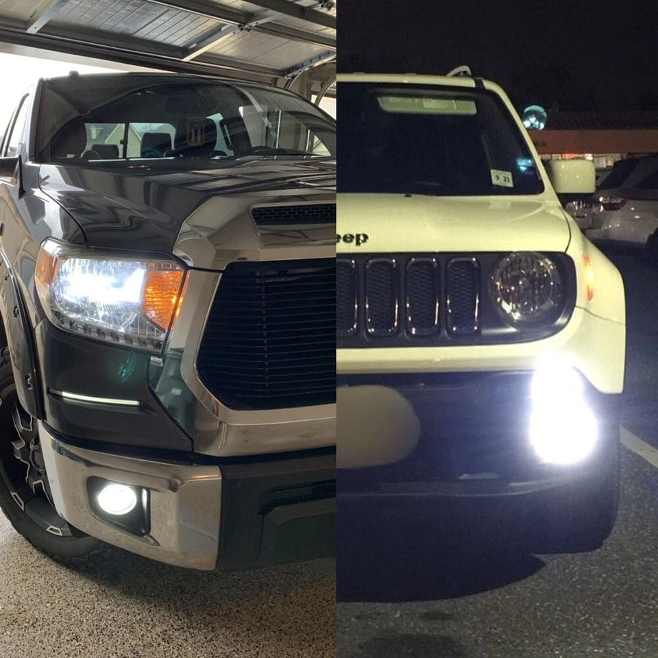 Bombillas antiniebla LED H11 H8 blancas 3200LM para Honda CR-Z 2011-2013 2014 2015 2016 Foto 4 de 4