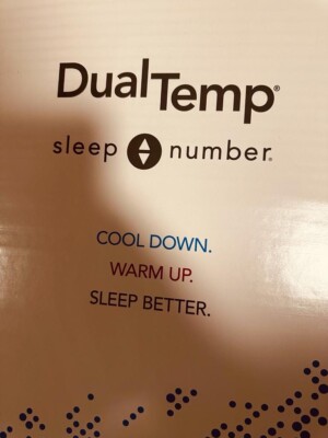 Sleep Number Dual Temp Half King Size.  Brand New