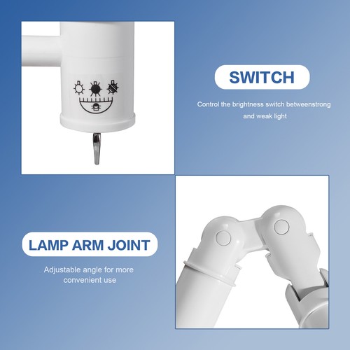 Dental 22mm chirurgisch 50W Halogenuntersuchung schattenlose Lichtlampe Wandmontage - Bild 7 von 24