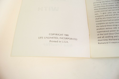 Healing You Can Live With Nita Trauffer Vintage Book 1980 Life Unlimited - Picture 6 of 6