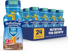 PediaSure Grow  Gain with Immune Support, 8-fl-oz Bottle, Pack of 24