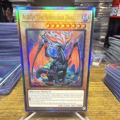 Konami Albion the Shrouded Dragon RA05-EN019 1st Ed Holo ATK2500 DEF2000