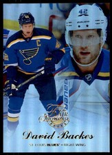 2014-15 Fleer Showcase Flair David Backes St. Louis Blues #10