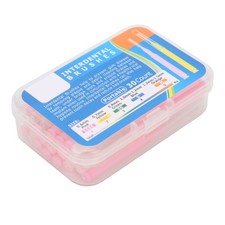 Pink 30pcs/Box Interdental Brush Tooth Cleaning Tool Orthodontic Dental Too TU
